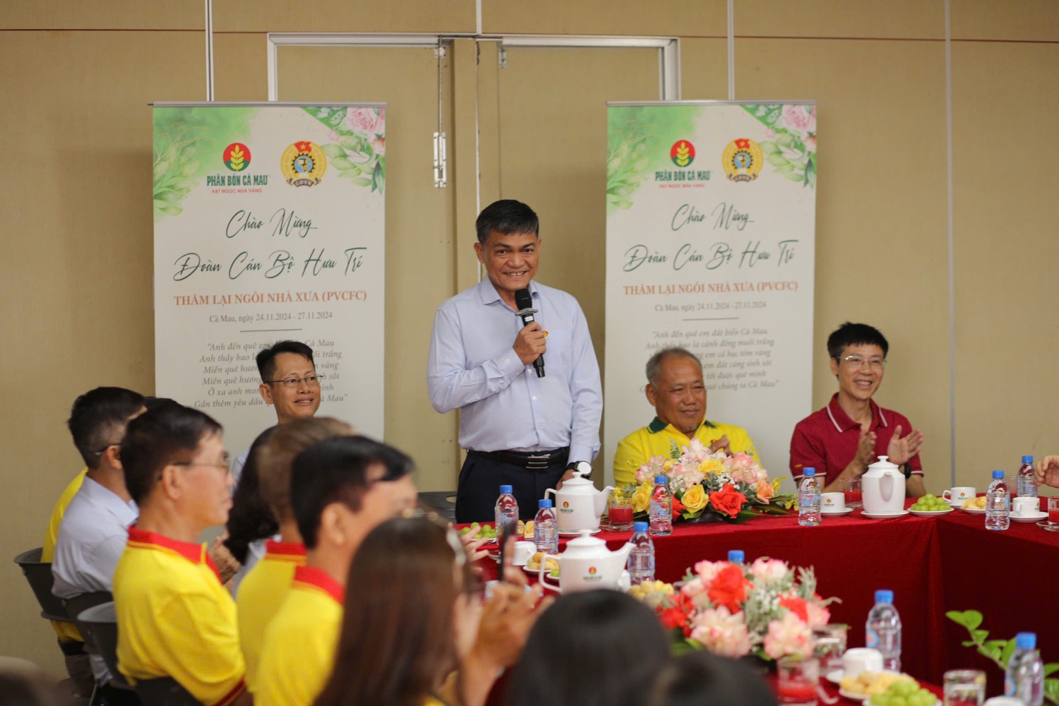 Phân bón Cà Mau tri ân CBCNV hưu trí